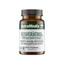 NutraMedix Resveratrol Kapsułki - Biodostępny suplement przeciwutleniaczy z Red Wine Extract + Skóry winogronowe - 200mg Japoński Knotweed dla immunologicznego i sercowo-naczyniowego wsparcia (60 Kapsułki)