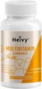 Heivy Toddlers Multivitamin, Dzieci Żniwa Witamina D3, C, Witamina B12, B6, Witamina A, E i Cynk dla immunologicznego wsparcia i zdrowia, 120 Tabletki do żucia