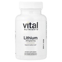 Vital Nutrivents Litium Orot 20mg Agregat 124; Vegan Lithium Supplements for Memory, State of Mind, and Behavioral Health * Agregat 124; Gluten, Dairy, Soy Free Agreements 124; 90 Kapsułki