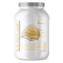 Żywienie metaboliczne - Musclean - Milkshake Waga Gainer, Serwatka Wysoka Protein Meal Wymiana, Żywienie podtrzymujące, Niskie węglowodany, Keto Dieta, Enzymy trawienne, Wanilia, 2.5 Funt (25 ser)