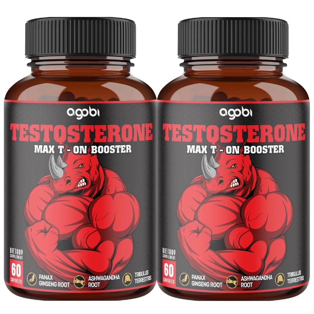 2 opakowania 60 kapsułki - 11 Zioła w połączeniu z Ginseng, Ashwagandha, Tribulus & More.