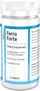 FitForMe Bariatric Multivitamin Żelazo Suplement po Gastric Bypass - Jeden dzień Ferro Forte Tablet - 10 Dni dostaw żelaza żelaznego (Żelazko Booster dla Forte Chewable)