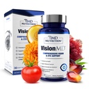 1MD Nutrition VisionMD Eye Witamina CARMIS - Suplement do oczu dla dorosłych - z OptiLut Lutein & Zeaksantyna - Pomaga Vision Health Care, Codzienne Szczepy oczu, & Okazjonalne Suche Oko - 30 Softgels