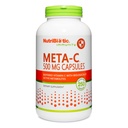 Nutric Biotic Meta- C Kapsułki, 500 mg Spirulina- Bound Witamina C, 250 Hrabia 124; Buforowany z wapnia, Biologicznie Aktywne Spirulina Metabolity & Lemon Bioflavonoids 124; Przeciwutleniacz i Collagen Wsparcie