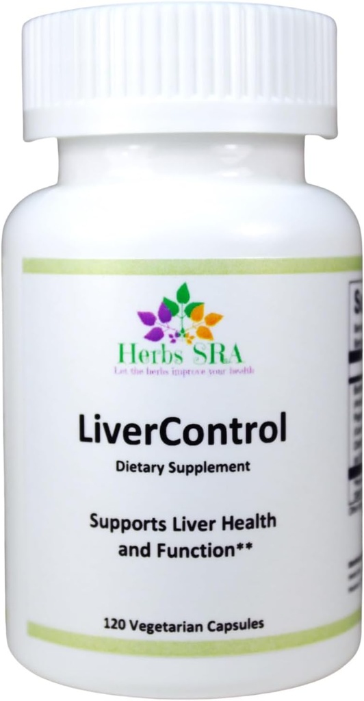 Control - Suplement dietetyczny z Burdock Root, Papaya Seed, i Choline dla wątroby Detox i zdrowia, 120 Veg Caps, Made in USA