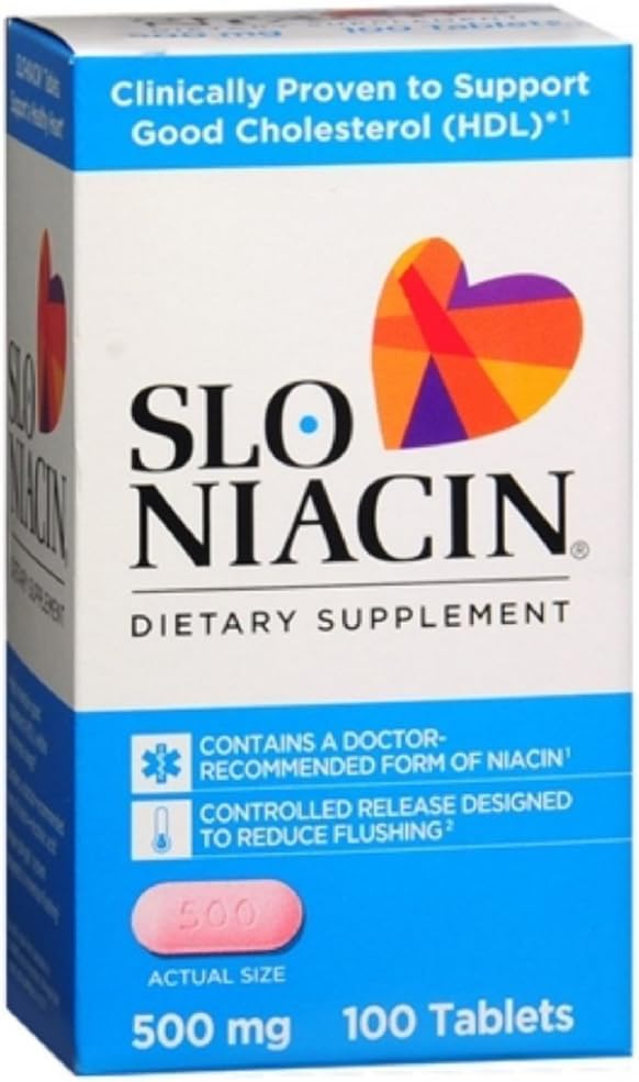 Slo- Niacyna 500 mg tabletki 200 tabletek