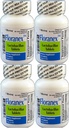 Floranex Probiotic 2 Milion CFU, Lactobacillus Acidophilus for Colon Digestive Health, Generic for Laktinex, Fish Stable No Colgeration, 50 Tablets per Bottle, 4- Pack