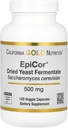 California Gold Nutrition Epicor ®, Suszony Yeast Fermentate, 500 mg, 120 Kapsułek wegetariańskich