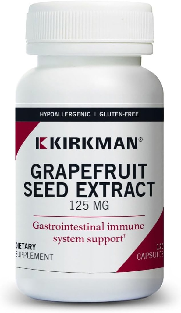 Grejpfrut Seed Extract 125 mg kapsułki - hipoalergiczne, liczba 120