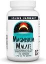 Źródło Naturals Magnezu Malate 3750 mg Per Serving Esential Magnezu Malic Acid Supplement - 100 kapsułki