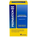 PRZYGOTOWANIE H Hemorrhoid Symptom Treation Supposeries, Burning, Swędzenie i Discomfort Relief (48 Count)