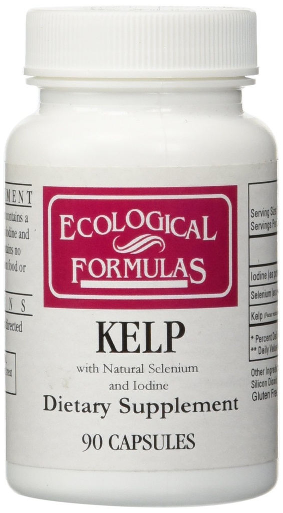 Kelp z naturalnym jodem selenu