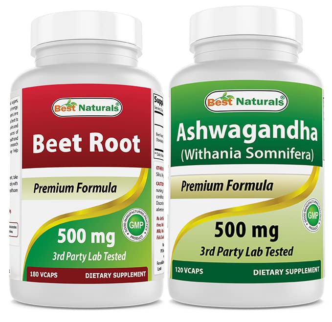 Burak w proszku 500 Mg & Ashwagandha Extract 500 Mg
