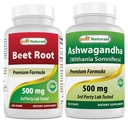 Burak w proszku 500 Mg & Ashwagandha Extract 500 Mg