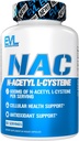 Evlution Nutrition NAC N- Acetyl L- Cysteine - 600mg N- Acetyl L- Cysteine Per Serving - Antioksydant Support - Health Support - Dietetic Supplement - Vegan & Gluten Free - 60 Veggie Capsules - 60 Servings