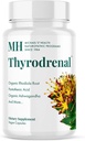 MICHAEL 's Health Naturopathic Programs Thyrodnec - 120 Vegan Kapsułki - Wsparcie dla zdrowia tarczycy i nadnerczy - z witaminą C - 60 Słupki