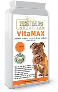 Bestia K9 Nutrition VitaMAX do żucia pies Multi- Witamina i Minerały śladowe. Premia jakości Dog Supplements. Wyprodukowane w Europie.