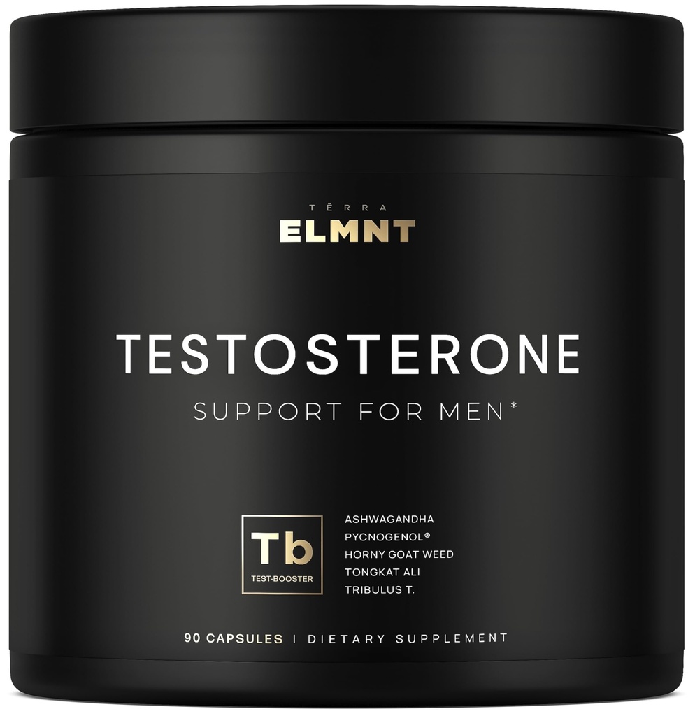 21,800mg Testosteron Booster dla mężczyzn 8X Siła w. Ashwagandha, Tongkat Ali, Pycnogenol, Tribulus - Total T Testosteron Suplement dla mężczyzn Mężczyzna Zwiększenie Libido Test Booster + Muscle Builder Pills