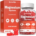 Gumalife 700mg Magnezu Gummies Enhance Relaxation, Oferując bezcukrowy mieszanki korzystnych składników odżywczych. Każde pudełko zawiera 60 Liczy (60 Liczy, Boysenberry)
