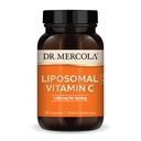 Dr Mercola Witamina Liposomalna C - Mózg, Serce, Oko i Wsparcie immunologiczne - Zapewnia 1000 mg Biodostępnej Witaminy C - Nie-GMO, Gluten- Free & Soy- 60 Kapsułki (30 Servings)