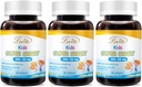 Lovita Kids Super Smart DHA, 150mg DHA i 30mg EPA z Omega 3 Kwasy tłuszczowe, Wspiera zdrowie mózgu, Natural Lemon Flavor, 30 Softgels do żucia (Opakowanie po 3)