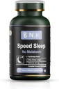 BNH Speed Sleep - Formuła wolna od melatoniny - Starożytny chiński Remedy - 15 Herbs - Fall & Stay Asleep szybciej - Wake Refreshed & Energized - No Groggy Feeling - Relax - Calms Mind- Drug Free - 180 Count
