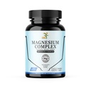 Magnezu Complex 124; 470mg Magnezu Glycinate, Malate, & Citrate for Muscles, Nerves, & Energy Baltic 124; Wysoka absorpcja 124; Wegan, Non-GMO 124; 120 Kapsułki