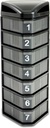Deke Home - Stackable Pill Organizer 3 razy dziennie, 7 dzień Pill Dispenser, Tygodniowy Pill Organizator do leczenia, Witamina, Suplement, Trwała twarda Case, Bezpieczne zamknięcie, BPA Free, Łatwy do czyszczenia