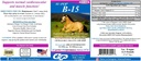 SU- PER B- 15 Suplement witaminy dla koni - Witamina Equine B- 15 Proszek do wspomagania wydajności - 12,5 funta, 6 miesięczne dostawy