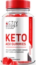 NutraRize Activ Boost Keto ACV Gummies - Keto Supplement for Advanced Weight Loss, Maksymalna moc, Gomitas Recenzje (60 Gummies)