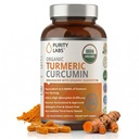 Czystość Lab Organiczny kurkumina Kurkumina Suplement z piperyną 2,250 MG / Podawanie 124; 95% Kurkuminoidy Kurkuminoidy Kurkumy, Antyoksydant Joint Pain Relief, Mięśnie i Wsparcie mózgu 124; Non-GMO - 120 Kapsułki