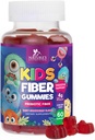 Fiber Gummies dla dzieci, Daily 4g Gummy Fiber Supplement, Prebiotic Digestive Health Support - Natural 's Plant Based Solvable Fiber, Wsparcie Regularności i trawienia dla dzieci Non-GMO - 60 Gummies
