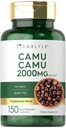 Carlyle Camu Camu z witaminą C 124; 2000mg z 124; 150 kapsułek z 124; Herb Extract Supplement z 124; Myrciaria Dubia z 124; Non- GMO i Gluten Free