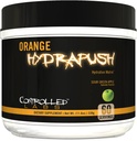 Orange Hydraugh Push Electrolyte Powder, 60 Słupy - Advanced Hydrating Recovery - Woda kokosowa & Tauryna - Zwiększenie energii i zwiększenie wytrzymałości (Sour Green Apple)