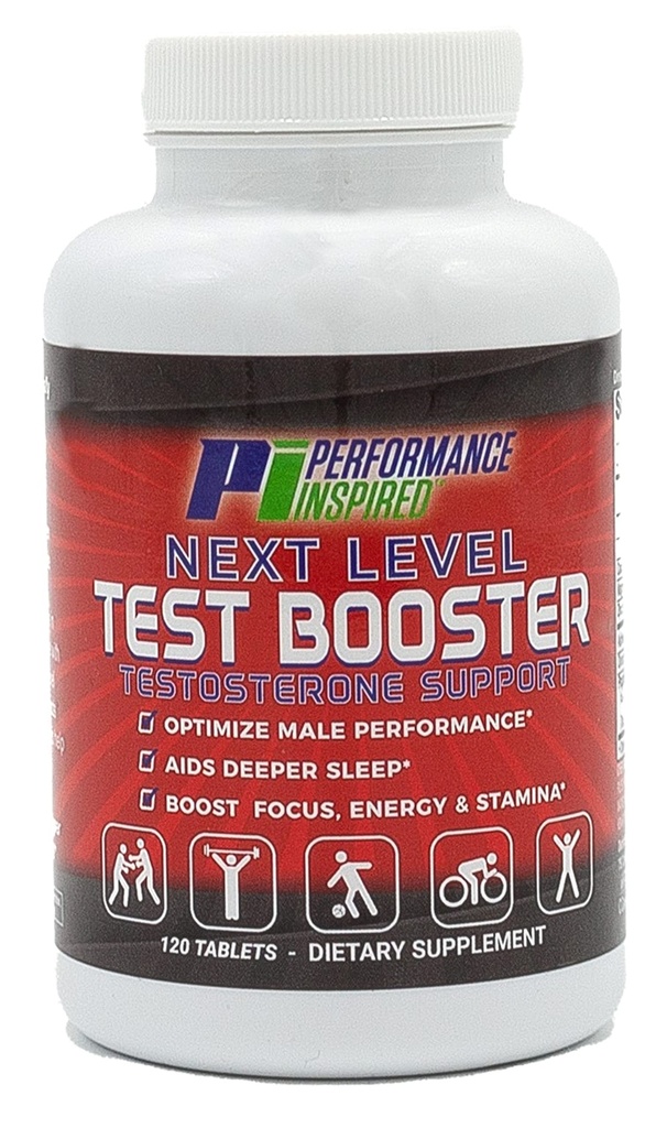 INSPIRED SKUTECZNOŚCI Następny poziom Test Booster - Testosteron Wsparcie - Ashwagandha Root Extract - Energia, Stamina & Odzysk - 120 Count