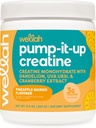 Wellah Creatine for Women (50 Servings, Ananas Mango) - Monowodzian kreacji z ekstraktem Dandelion & Cranberry