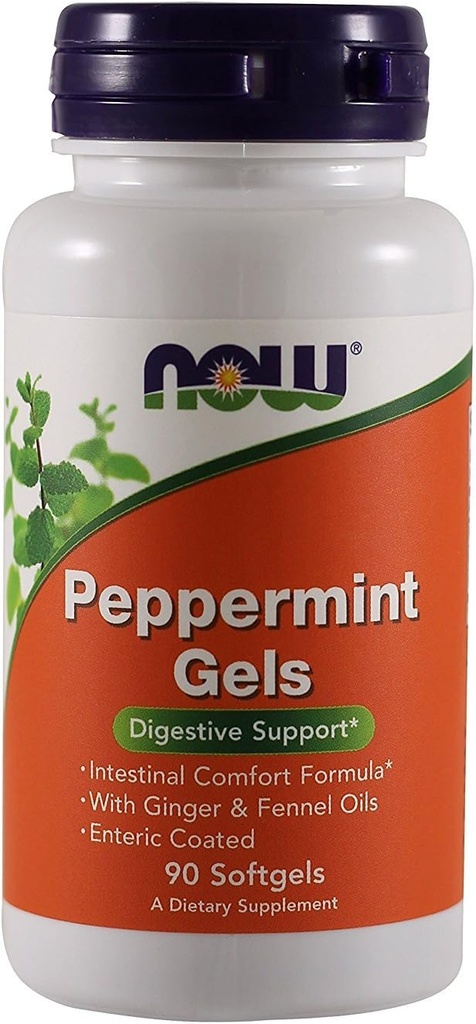 Żywność Gels Peppermint - 90 softgeli (Opakowanie 3)