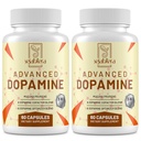 Suplement dopaminy - Ekstrakt z nasion mukuny, ekstrakt Premium Vitamin, Minerały i Ekstrakty roślin naturalnych na mentalny napęd, Clarity, Focus-120 kapsułki