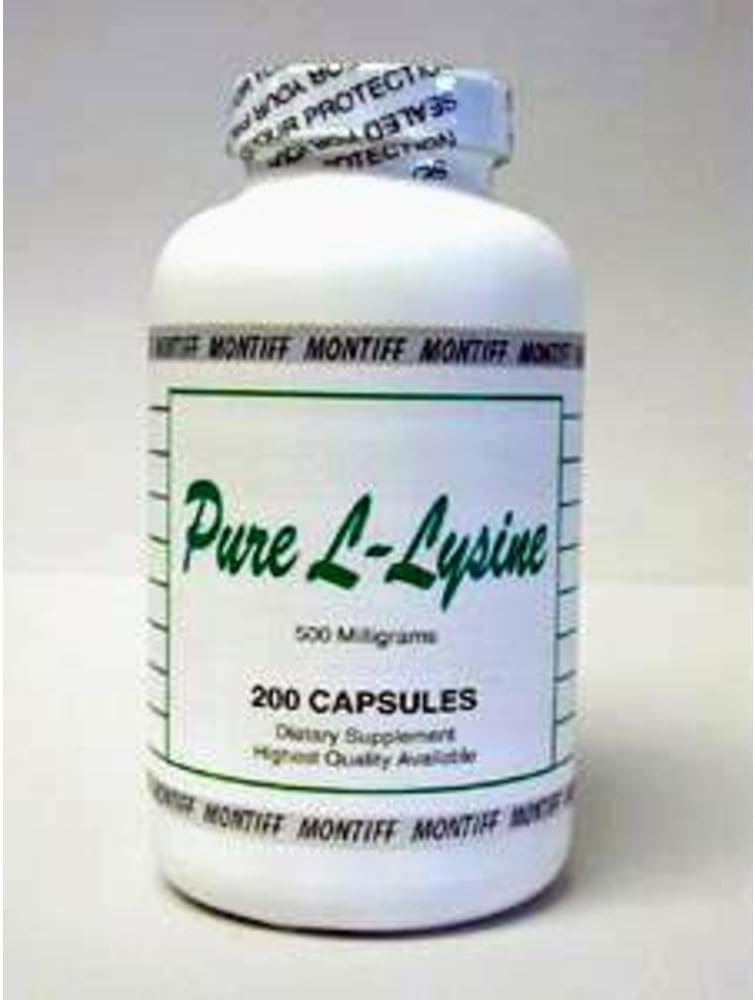 Czysta L Lizyna 500 mg 200 Cap