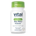 Vital Nutrigents Pro Zwierzęta domowe Probiotyki dla psów i kotów 124; Psy Probiotyki dla zdrowia trawiennego, Gut Health, Okazjonalna Biegunka * Okazjonalna Biegunka 124; Smakowity Smak Mięsny 124; NieGMO 124; Hiperbiotyki 124; 60 Micro Tablets