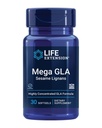 Life Extension Mega GLA Sesame Lignans, Omega- 6 Kwasy tłuszczowe do promowania zdrowej reakcji zapalnej, Gluten Free, Non-GMO, 30 softgels