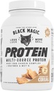 Black Magic Protein Powder Chey Egg Casein Complex + Enzymy i MCT 's Recovery 2lbs Cynamon Toast Flavor