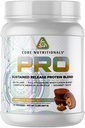 Bazowe odżywki Pro Trwałe Release Serwatka Mieszanka białka 124; z Digestive Enzymes 124; 25g Białko, 2g węglowodanów 124; No Fillers Bis124; 2 funt (Czekoladowy Puchar Masło orzechowe)