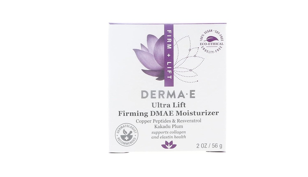 Derma E Firming DMAE Moisturizer Alpha Lipoic Acid & C- Ester, 2 oz (Opakowanie po 3)