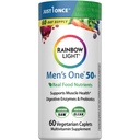 Rainbow Light Multivitamina dla mężczyzn 50 +, Witamina C, D & Cynk, Probiotyki, Mężczyźni jeden 50 + Multivitamina Zapewnia wysoką moc immunologiczne Wsparcie, Non-GMO, Wegetarianin, 60 Tabletki