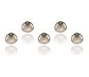 Resource Sure Fit Hearing Aid Domes Smoky Gray Porady Kawałki ucha Komfortowe dla Open Fit BTE Wzmacniacz dźwięku PSAP Kit Invisible 10mm (L x 5)