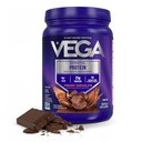 Vega Oryginalne białko esencyjne - 25g Białko oparte na plantacji, kremowe czekolada, 10 Słupki, Wegan Non-GMO Drink Mix, Smoothie & Shake Ready, Gluten Free, Dairy Free, 16.2oz (Packaging May Vary)