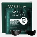 Wolf Project Under Eye Patches (5 par) for Dark Circles, Puffy Eyes, and Wrinkles - With Cafeline, Witamina C and Peptydes. Pod maskami oczu zmniejszyć zmęczone oczy i pod oczami torby
