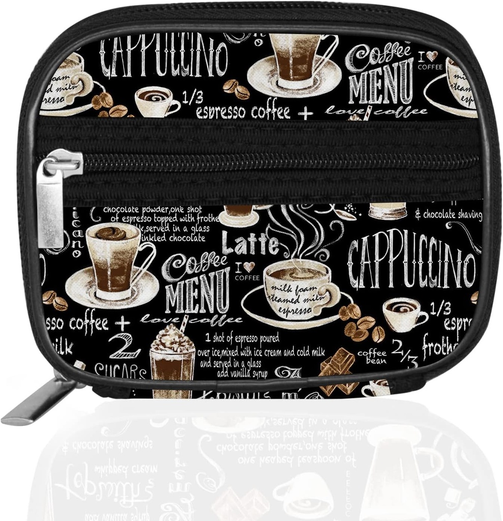 Serfeymi Cotygodniowy Travel Pill Pill Case for Purse z usuwalne 7 dni Pill Box, Modne Travel Medicine Organizer Pill Container for Medicine, Witamina, Suplement - Black 02