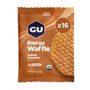 GU Energy Stroopflavel Salty 's Carmel Sports Nutrition Waffle, Coffeine- Free, i Kosher nabiał, On- Energia dla każdego treningu, 16 Count